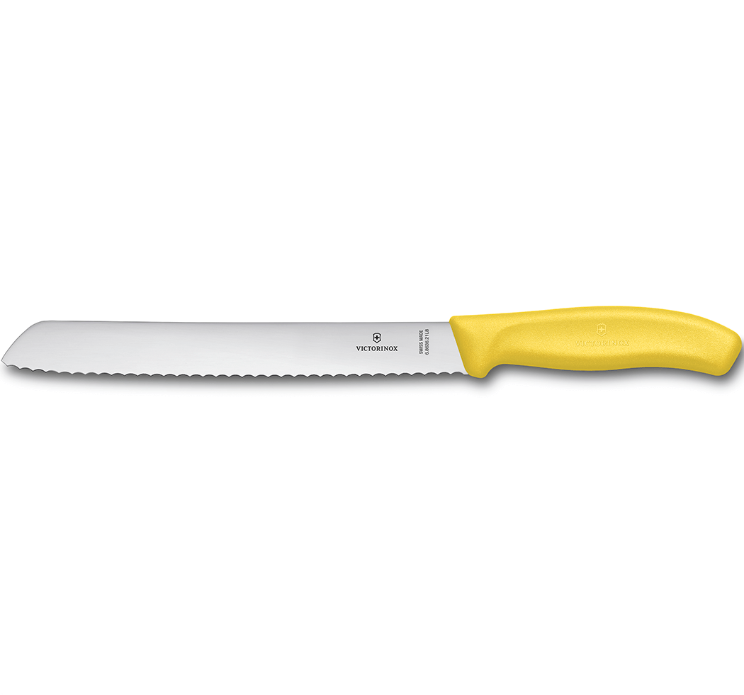 Нож для хлеба с серейторной заточкой Victorinox Swiss Classic 6.8636.21L8B