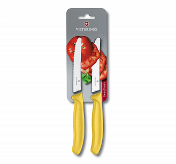 Нож для чистки и резки томатов с рифленным  лезвием Victorinox Swiss Classic 6.7836.L118B